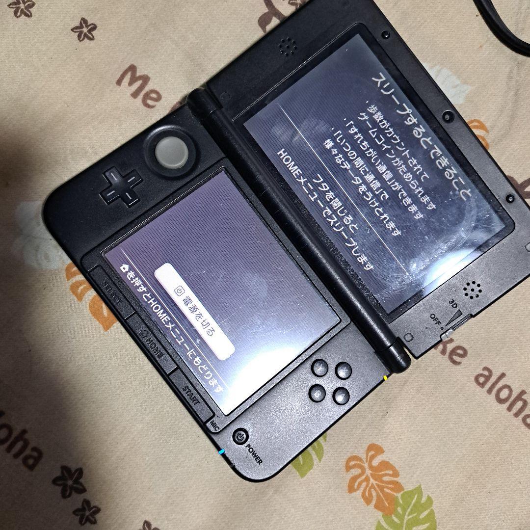 3DS　電源つきます。本体初期化してます。