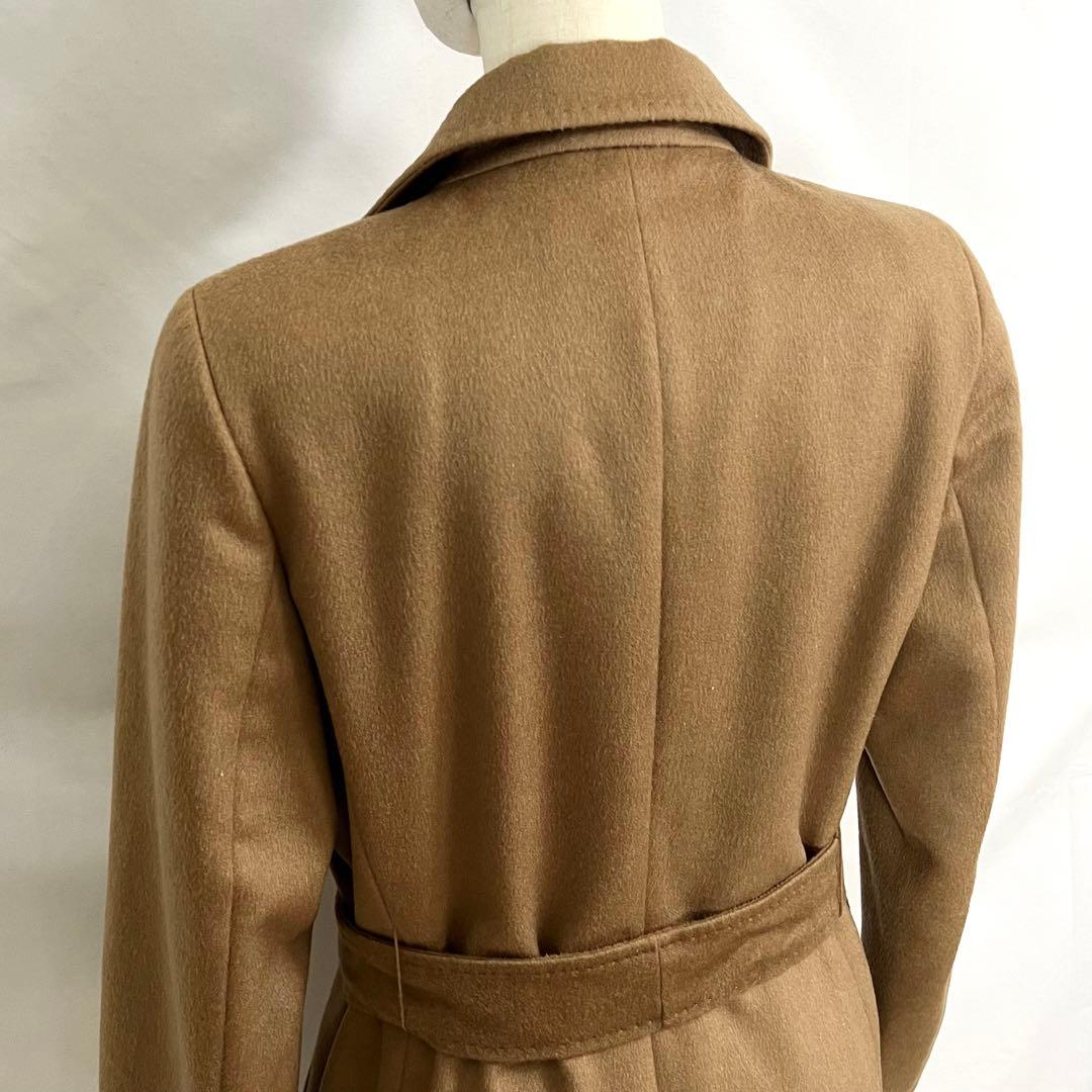 『極美品』Max Mara マックスマーラ ベルテッドコート 38