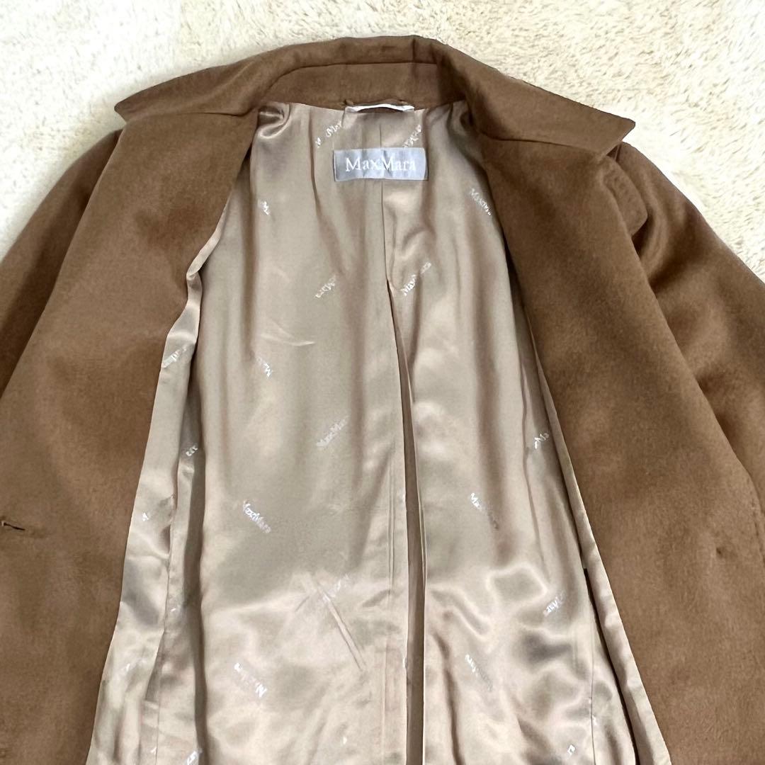 『極美品』Max Mara マックスマーラ ベルテッドコート 38