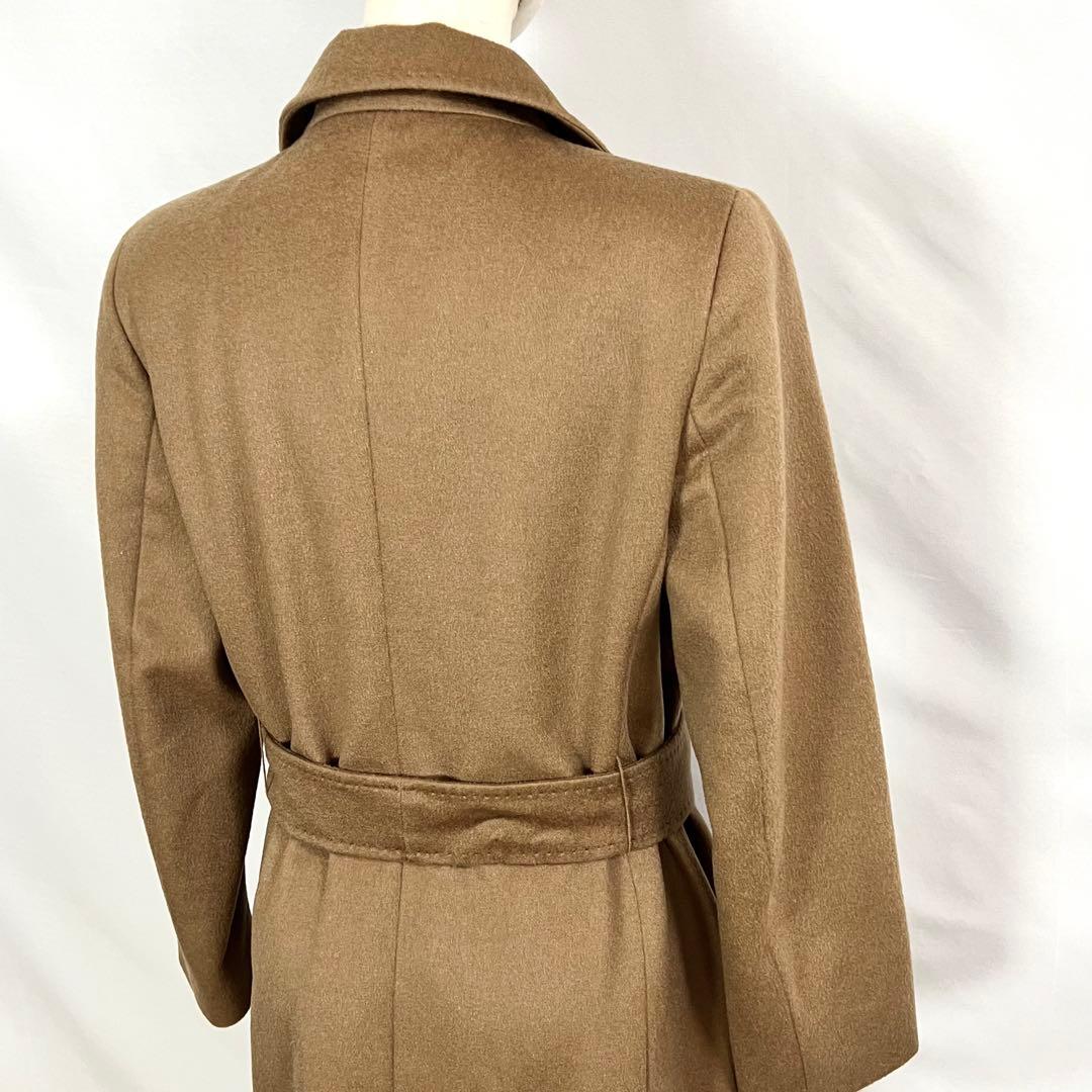 『極美品』Max Mara マックスマーラ ベルテッドコート 38
