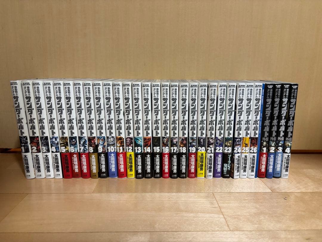 機動戦士ガンダムサンダーボルト26巻＋外伝4巻