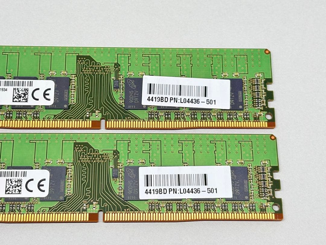 MICRON DDR4 2666 ECC 16GBx2枚(計32GB)