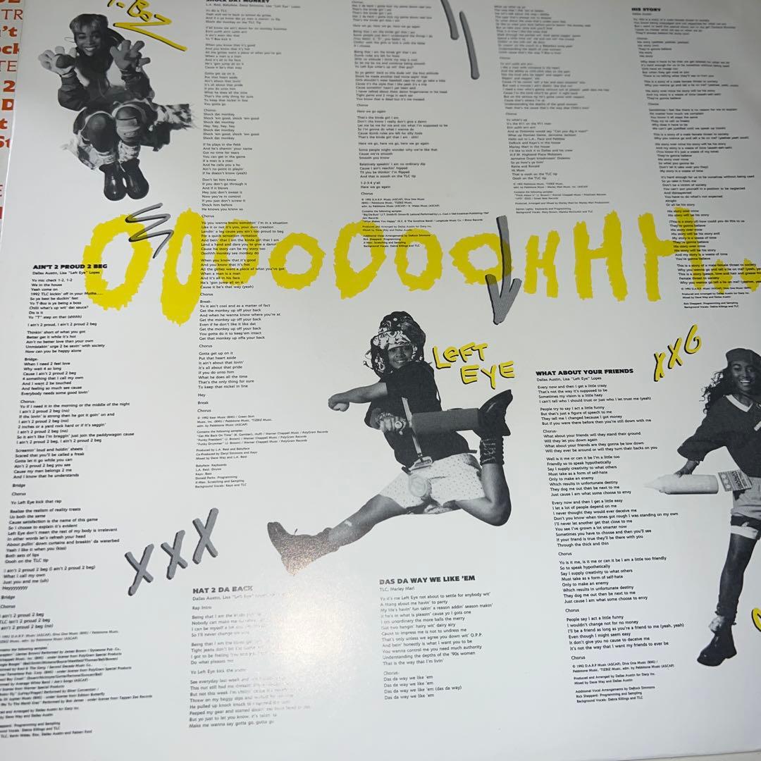 洋楽 TLC on the TLC tip 1992 EU LP