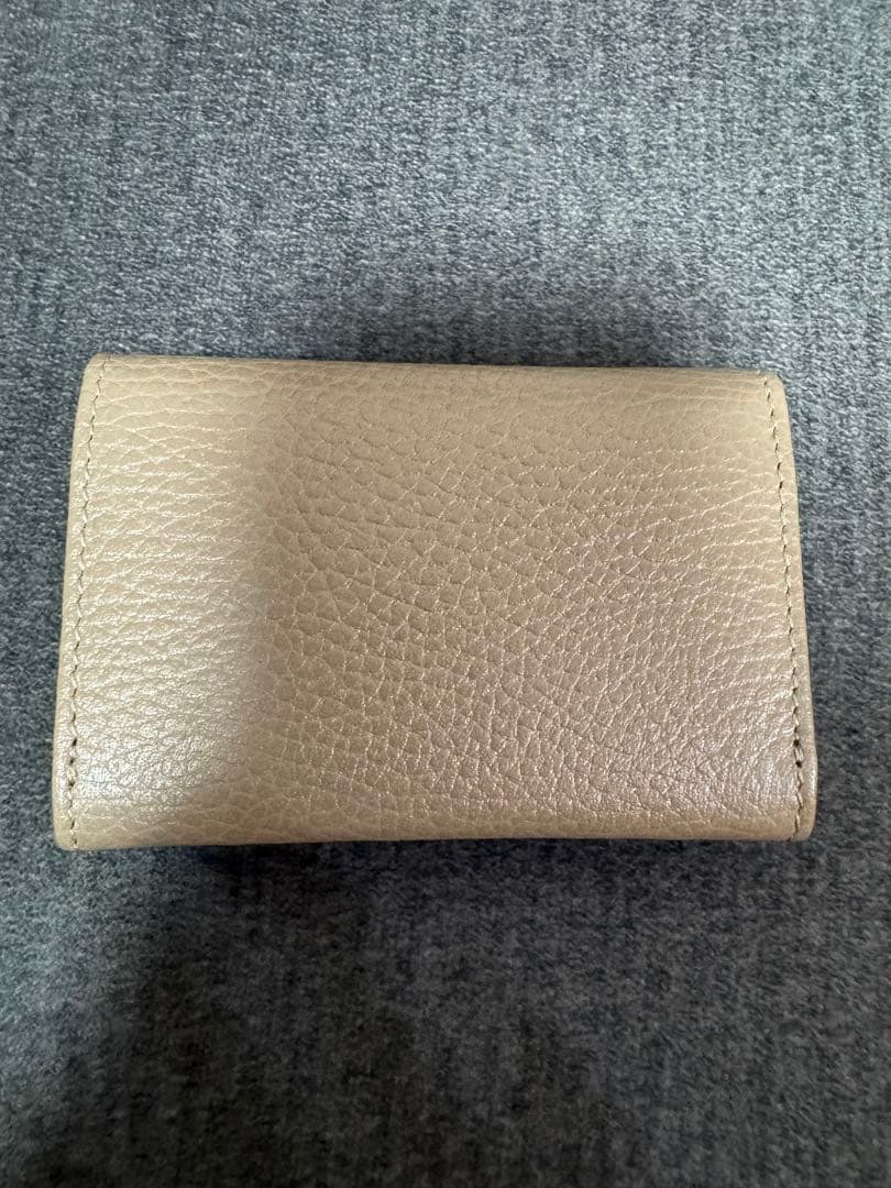 【1度のみ使用美品】GUCCI＊ダブルG バイカラー カードケース 名刺入れ