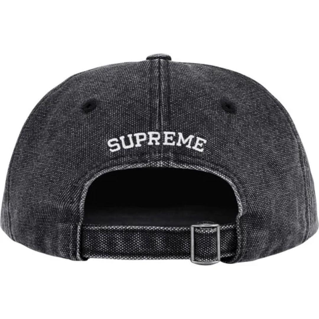 Supreme Pigment S Logo 6-Panel Sロゴ Black