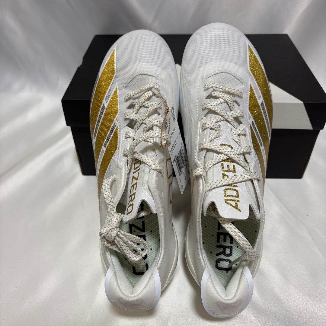 Adizero Electric Ⅱ Cleats WHT/GLD 26.5　L