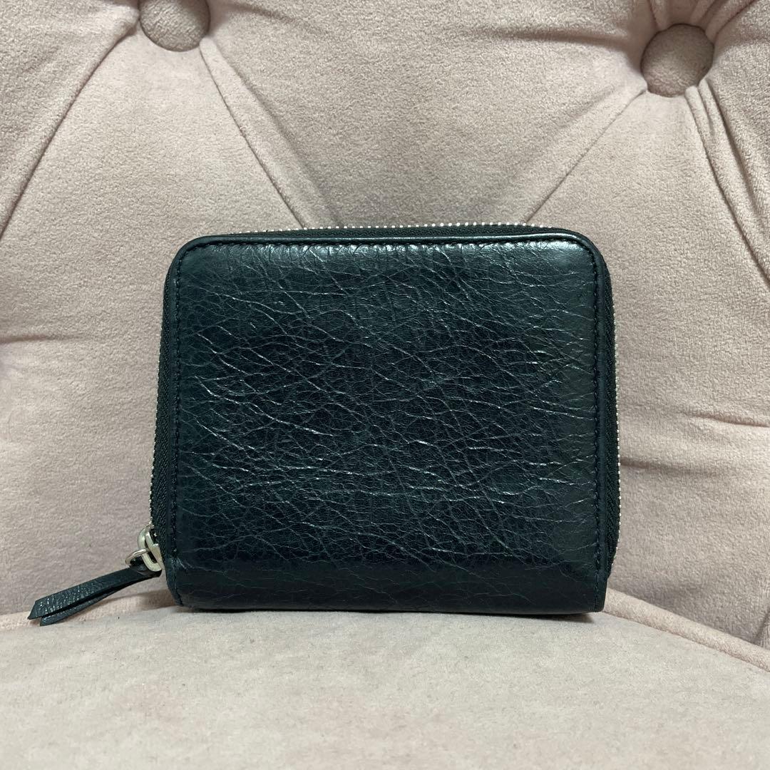 BALENCIAGA バレンシアガ 財布 クラシック レザー シルバー金具