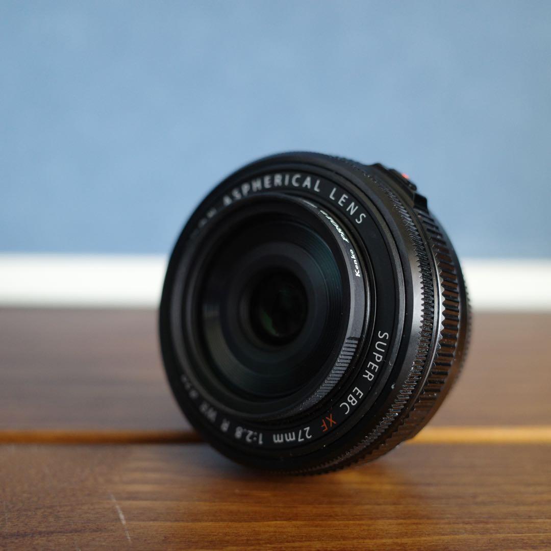 フジノンレンズ XF27mmF2.8 R WR＋保護フィルター付（美品）