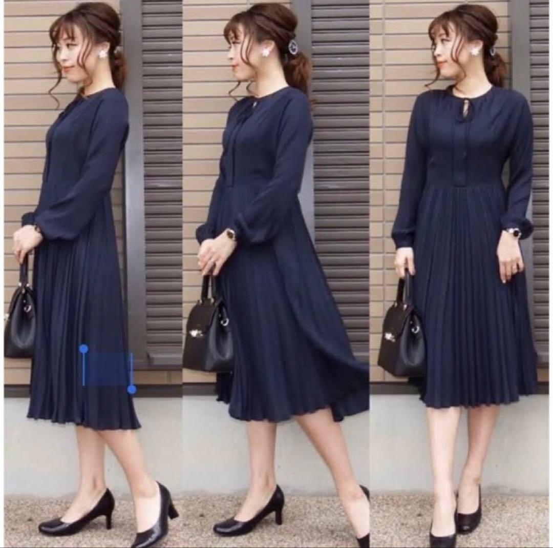 celfordセルフォードバックサテンワンピースフォーマル式佳子様石原さとみ