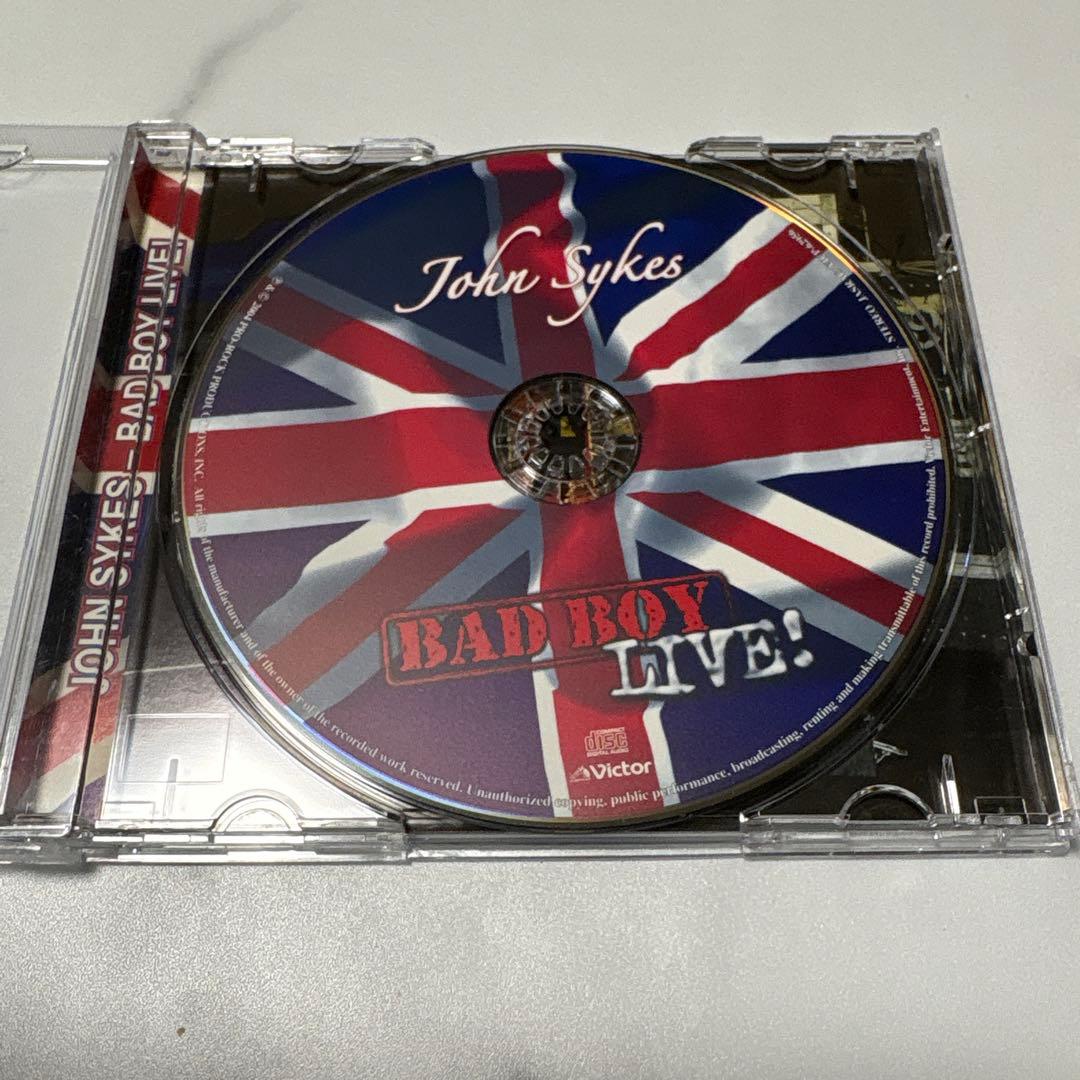 洋楽 John Sykes Bad Boy Live!