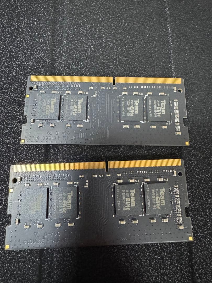 TEAMGROUP 16GB DDR4 ノート用 メモリ32gb(16gb×2)