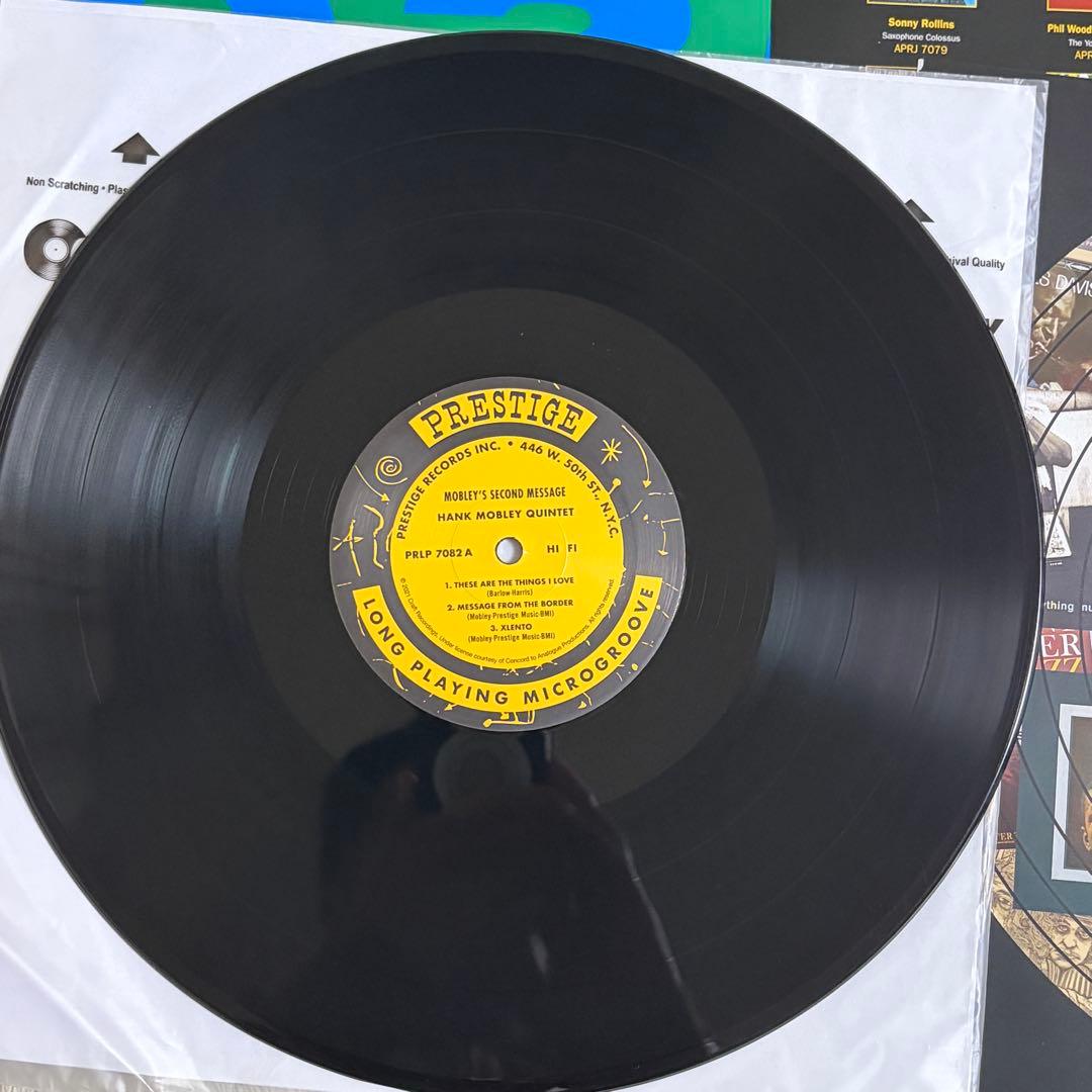 【レコード】HANK MOBLEY『MESSAGE』（アナプロ盤）2枚セット