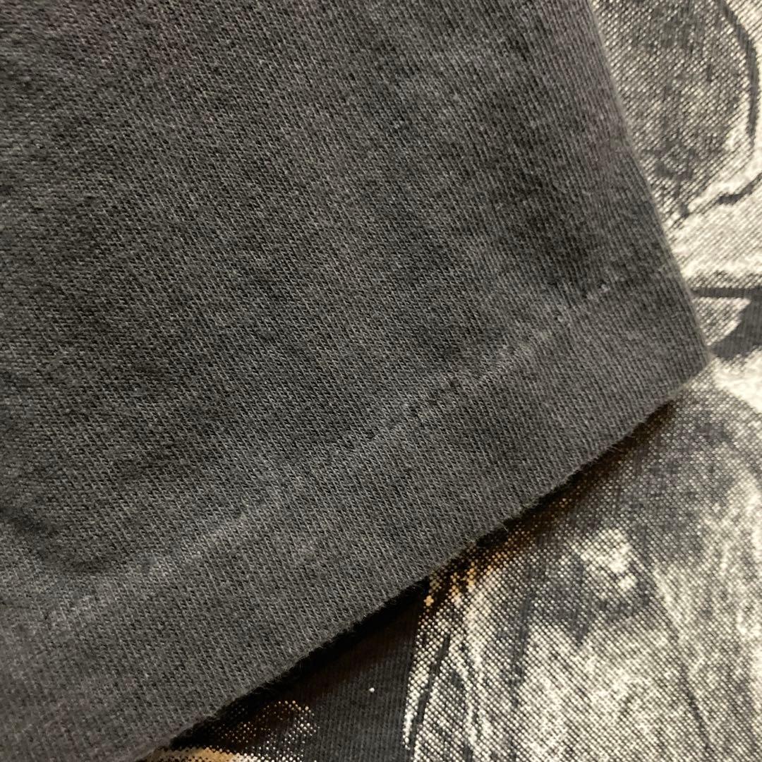 シングルステッチ カートコバーン フォトT Nirvana両面プリント Tシャツ