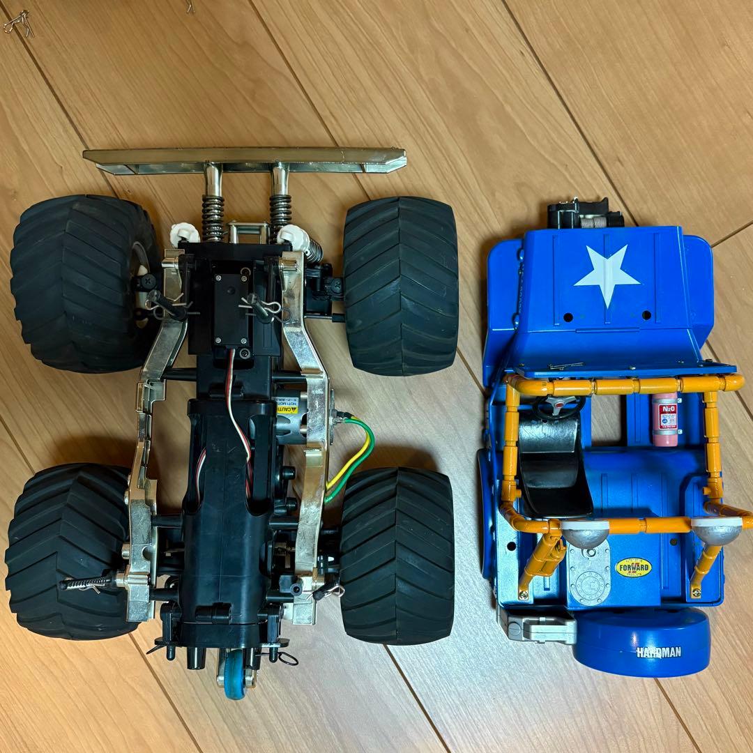 ★タミヤ ワイルドウイリー2 ボディー&シャーシ サーボ モーター付 動作確認済