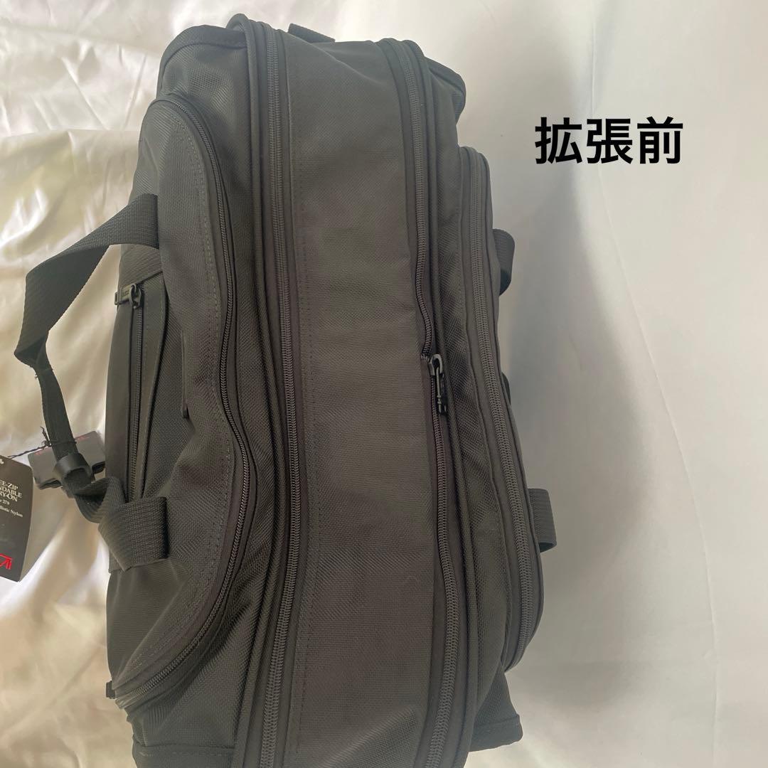 【未使用】TUMI ブラック ボストンバッグ　60ℓ