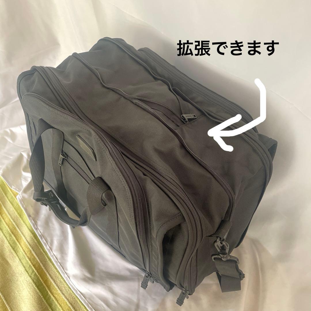 【未使用】TUMI ブラック ボストンバッグ　60ℓ