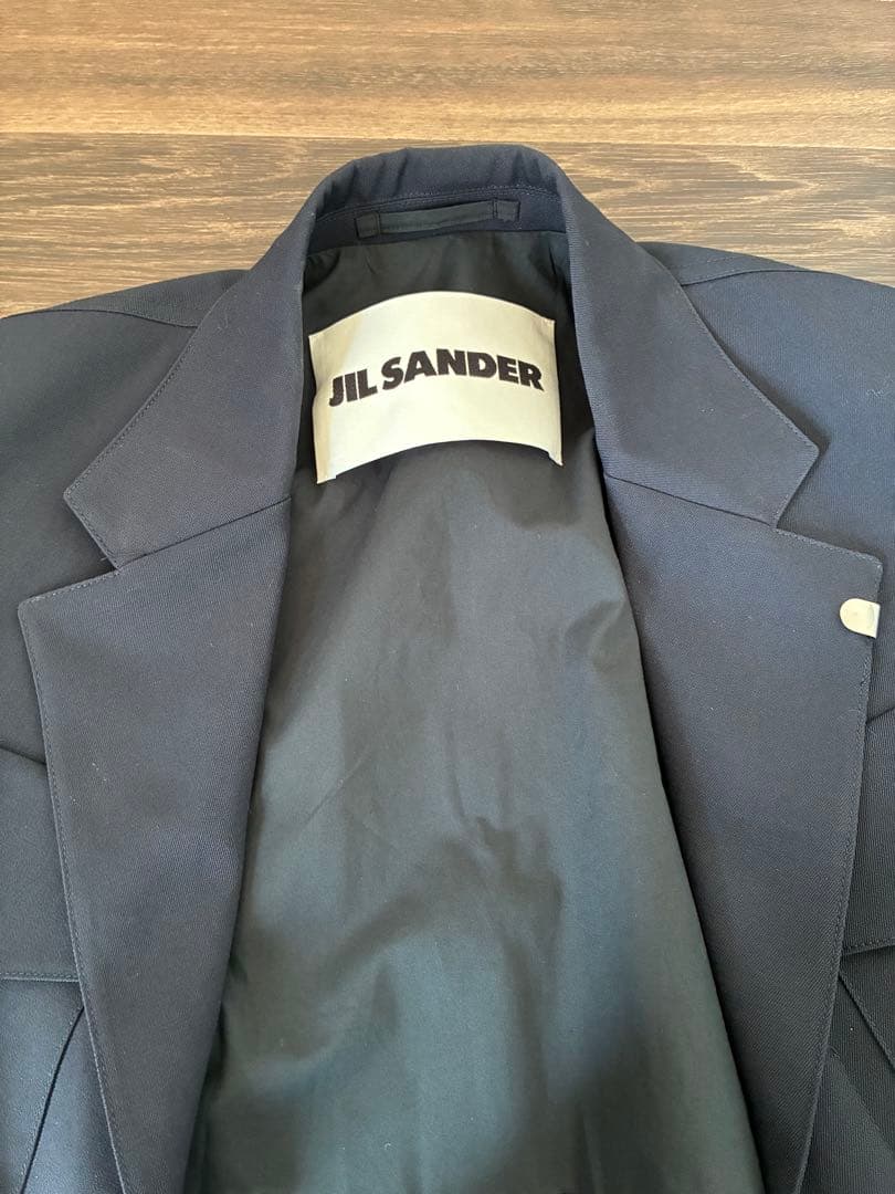 JIL SANDER グレー テーラードジャケット サイズ46