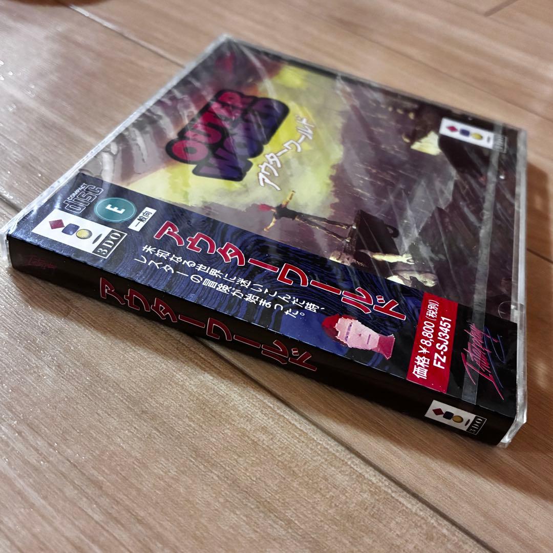 3DOREALPanasonicアウターワールドゲームソフト新品未使用ケースヒビ