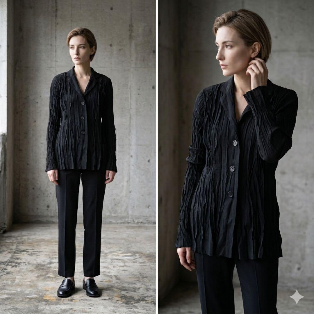 ジャケット・アウター ISSEY MIYAKE Jacket Pleated processing 2