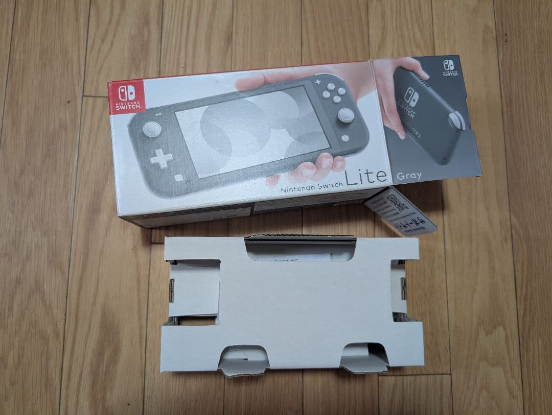 Nintendo Switch Lite グレー本体※ジャンク+ コントローラー