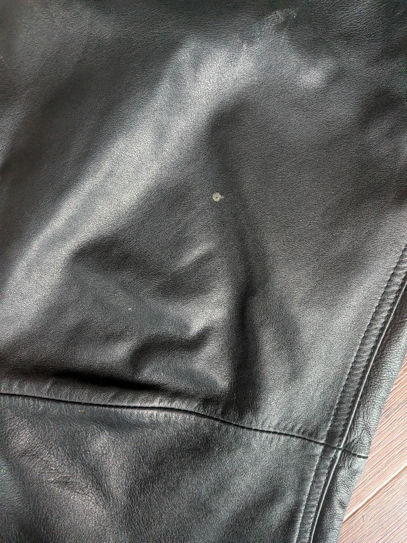 GAP レザーパンツ W34 L34 黒