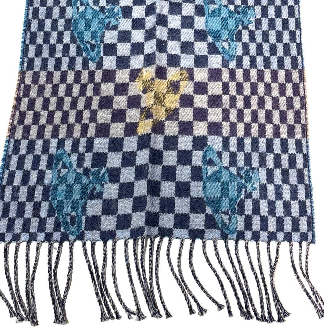 Vivienne westwood ヴィヴィアン ウール マフラー チェック柄