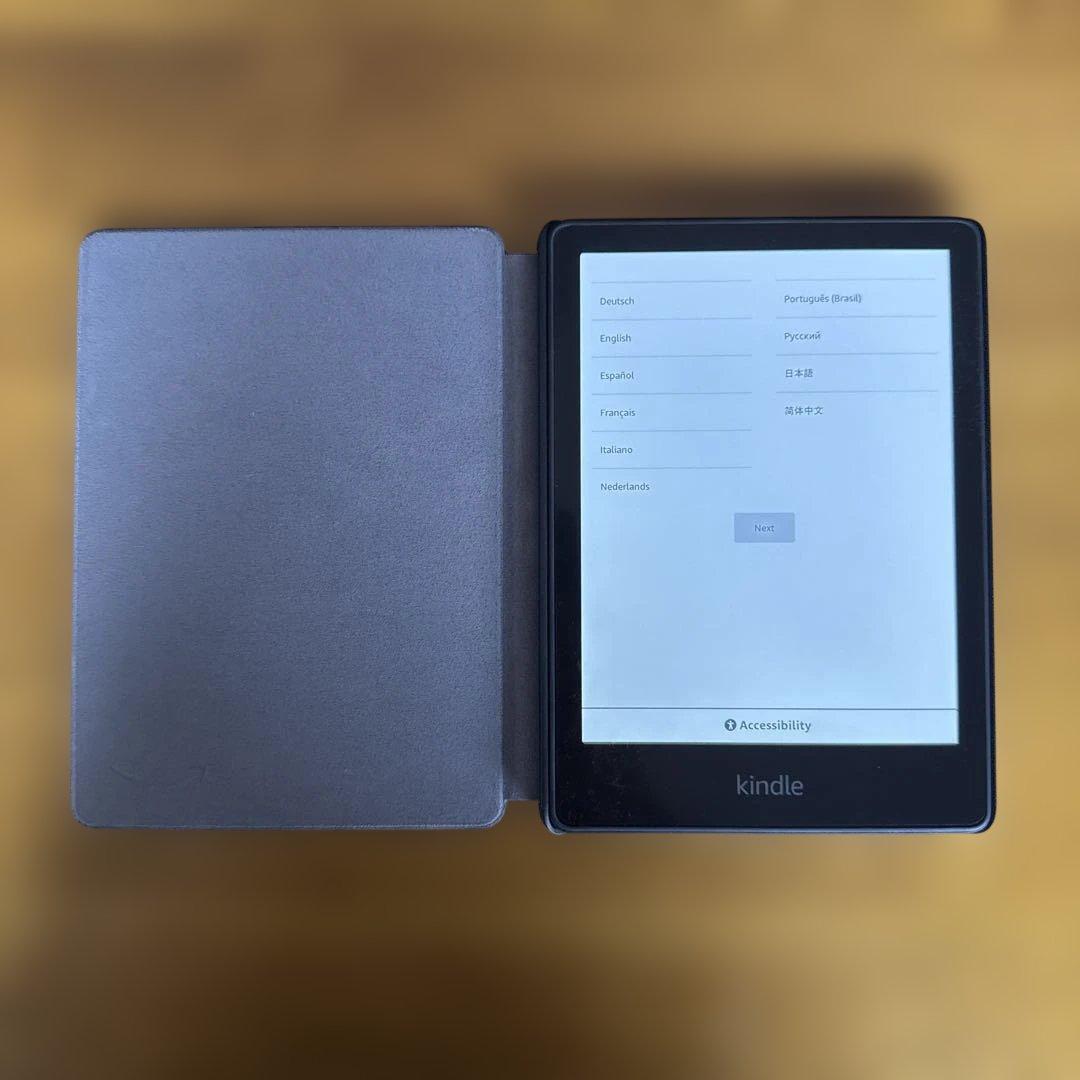 kindle paperwhiteキッズモデル 第11世代 16GB 黒カバー