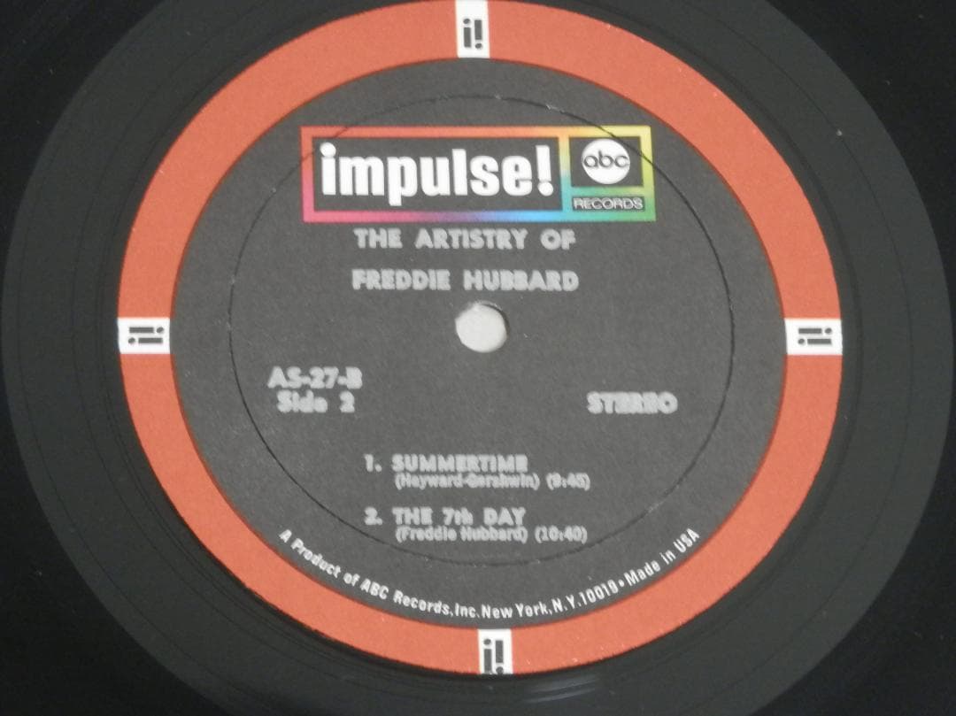 フレディ・ハバード　JAZZ　LPレコード　AS-27 US盤