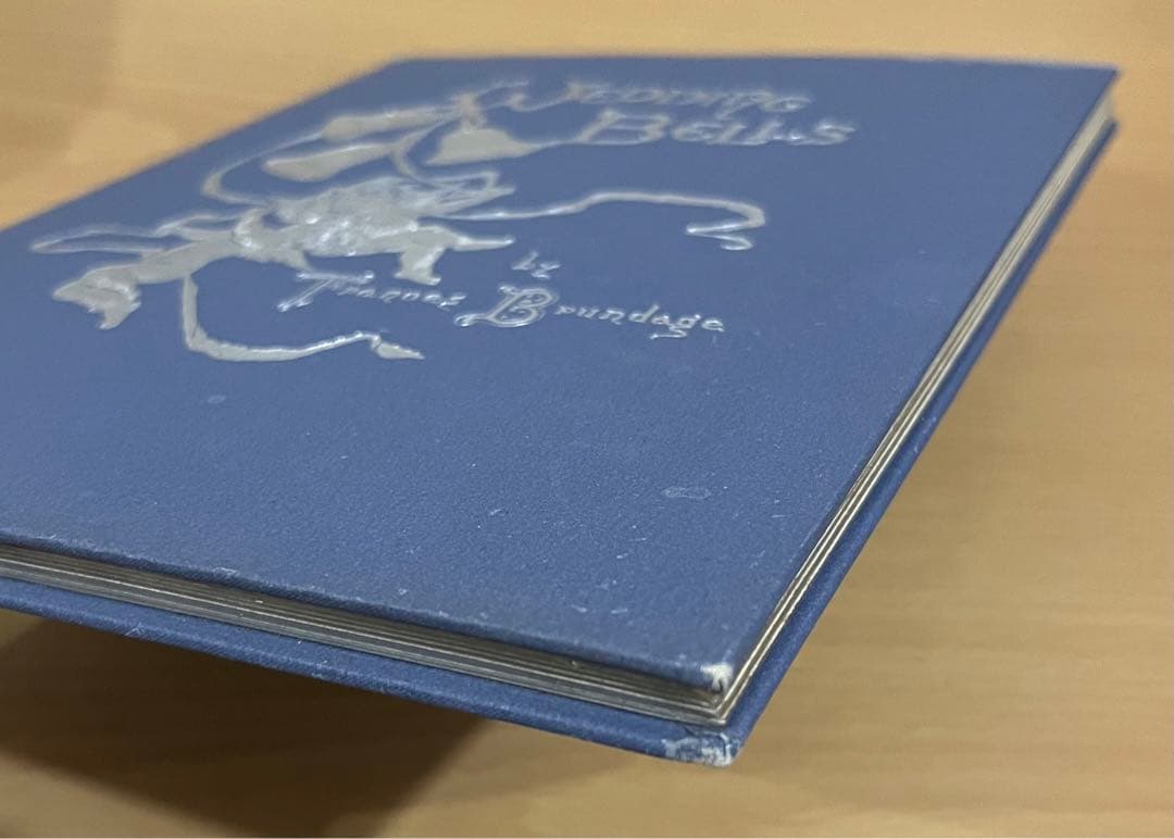 No.288 アンティーク　古書　洋書　ウィディングブック　ビクトリアン 詩集