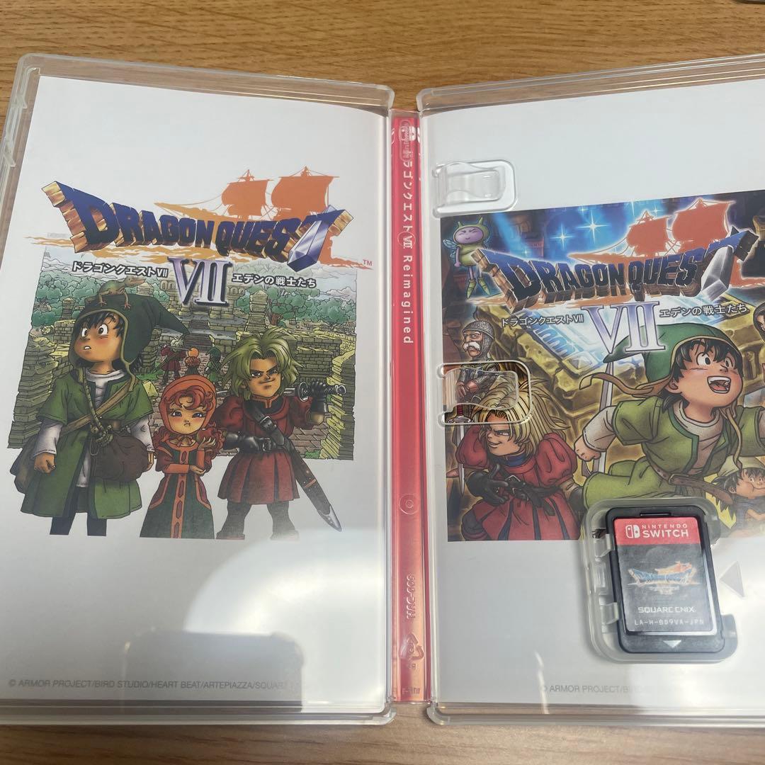 ドラゴンクエストVII リメイク + ピンバッジ