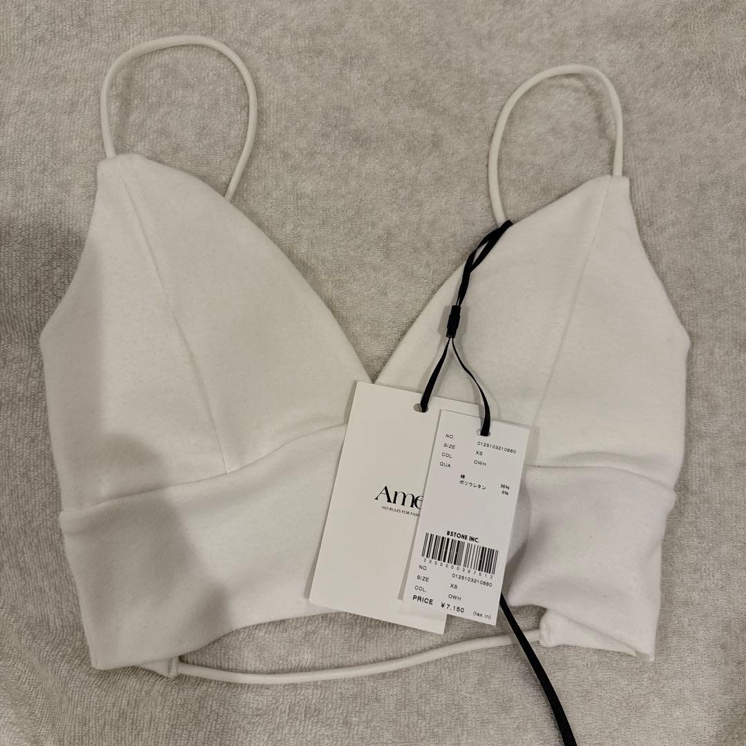 Ameri VINTAGE★新品25SS USEFUL CUP BRA TOP