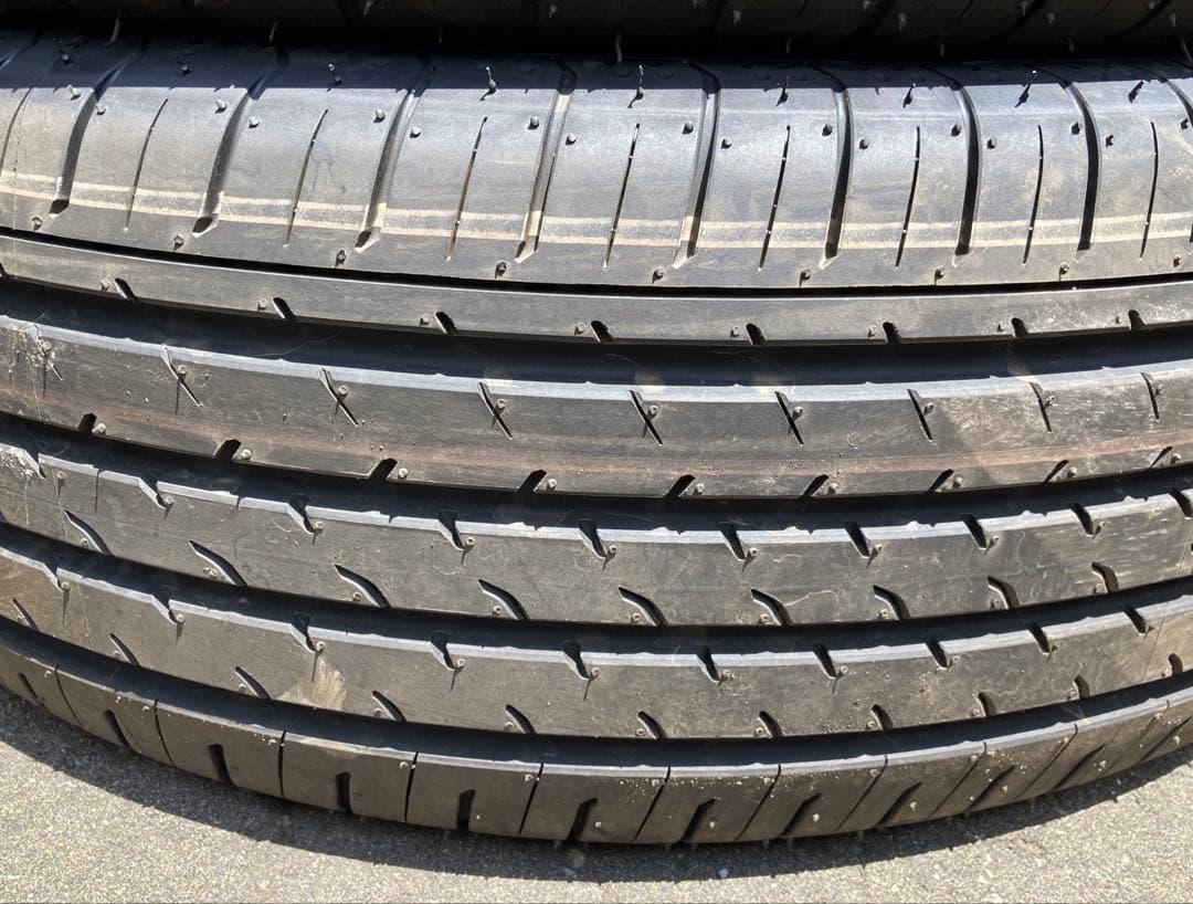 新車剥がし YOKOHAMA 225/65R17 25年製 【シャ-80 ①】