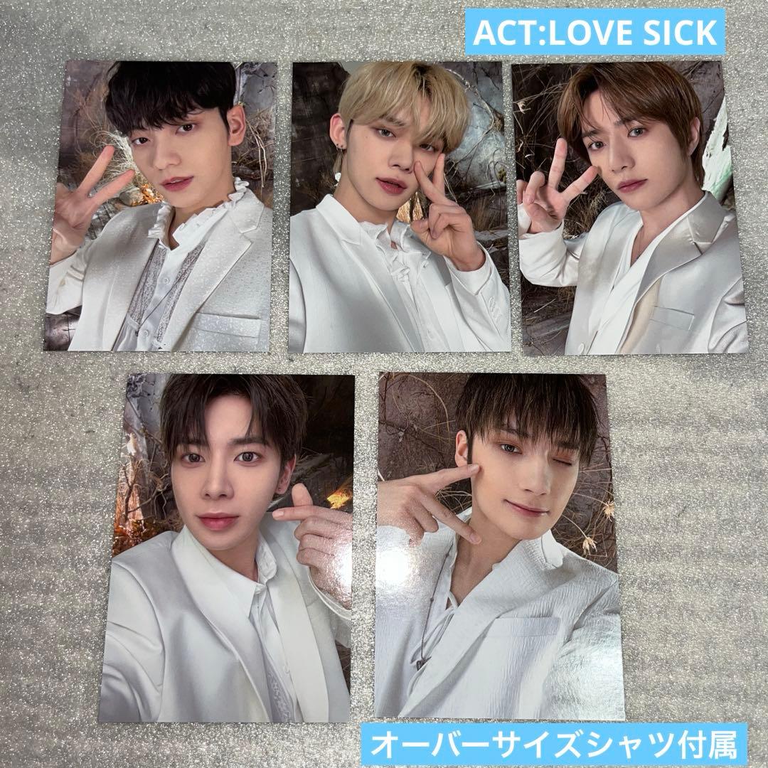 TXT ACT : LOVE SICK オーバーサイズシャツ　付属トレカ