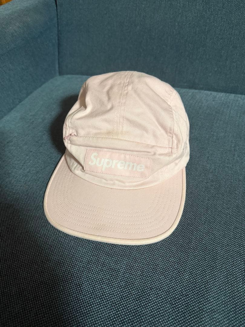 Supreme Camp Cap ピンク　シュプリーム　キャンプキャップ
