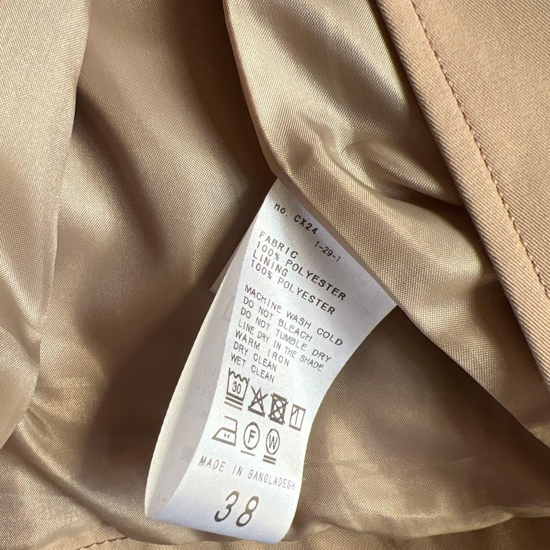 お値下げ‼️今期　美品　SLOBE IENA 撥水ミドルトレンチコート　38