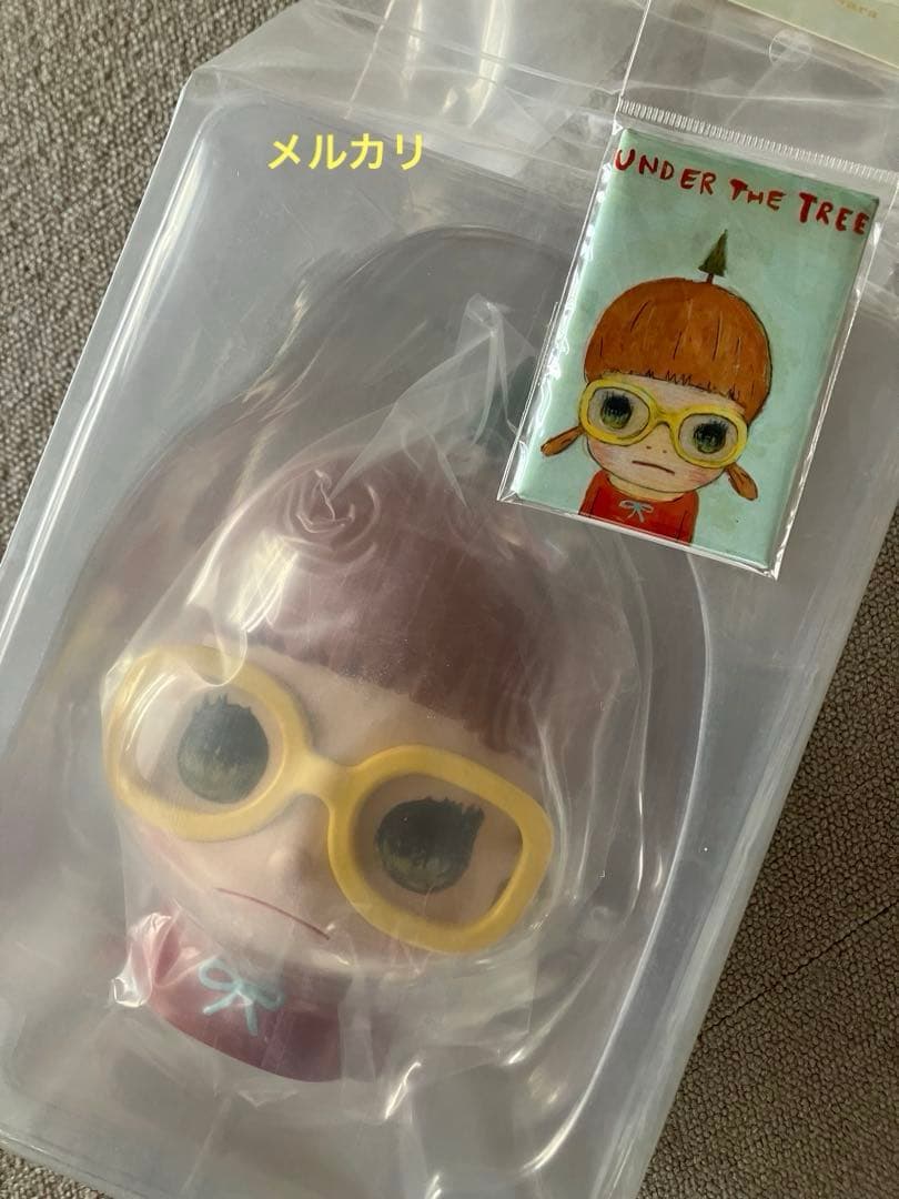 新品 未開封 奈良美智 貯金箱 Under the Tree ソフビ フィギュア