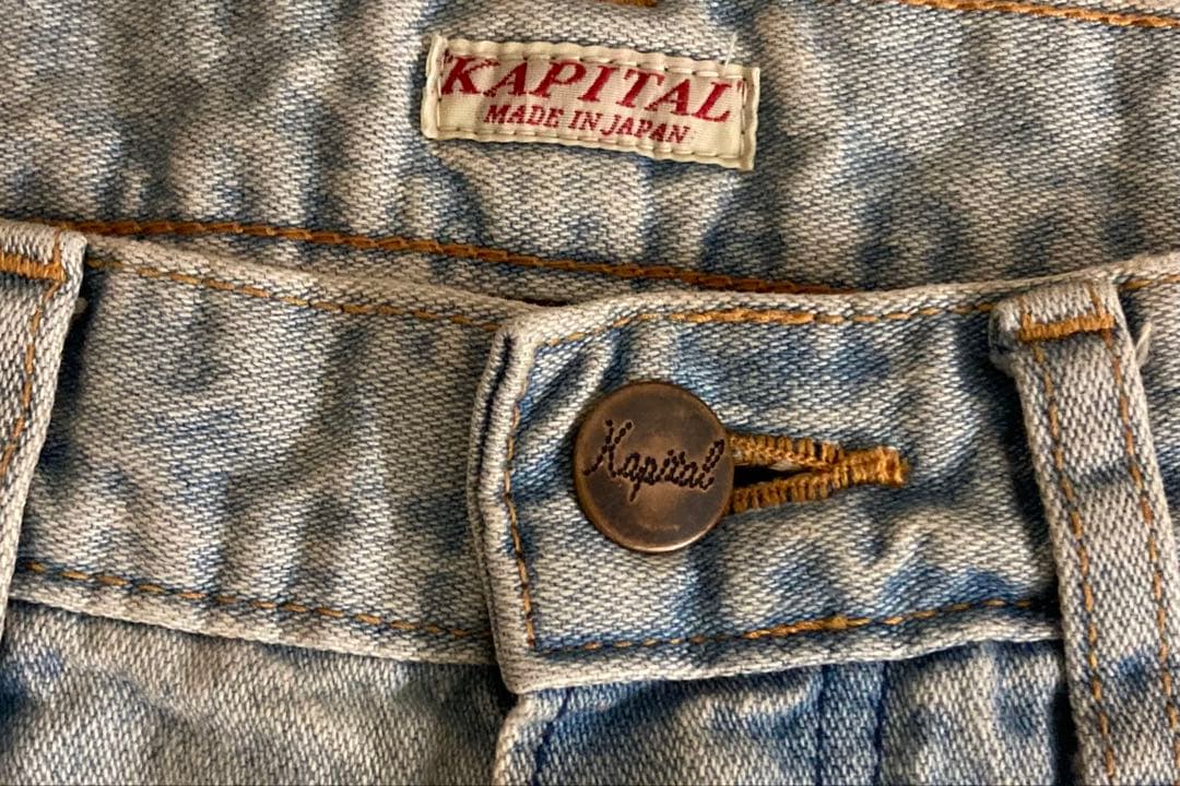 Foloio様 KAPITAL サンダーバード パッチワーク デニム パンツ
