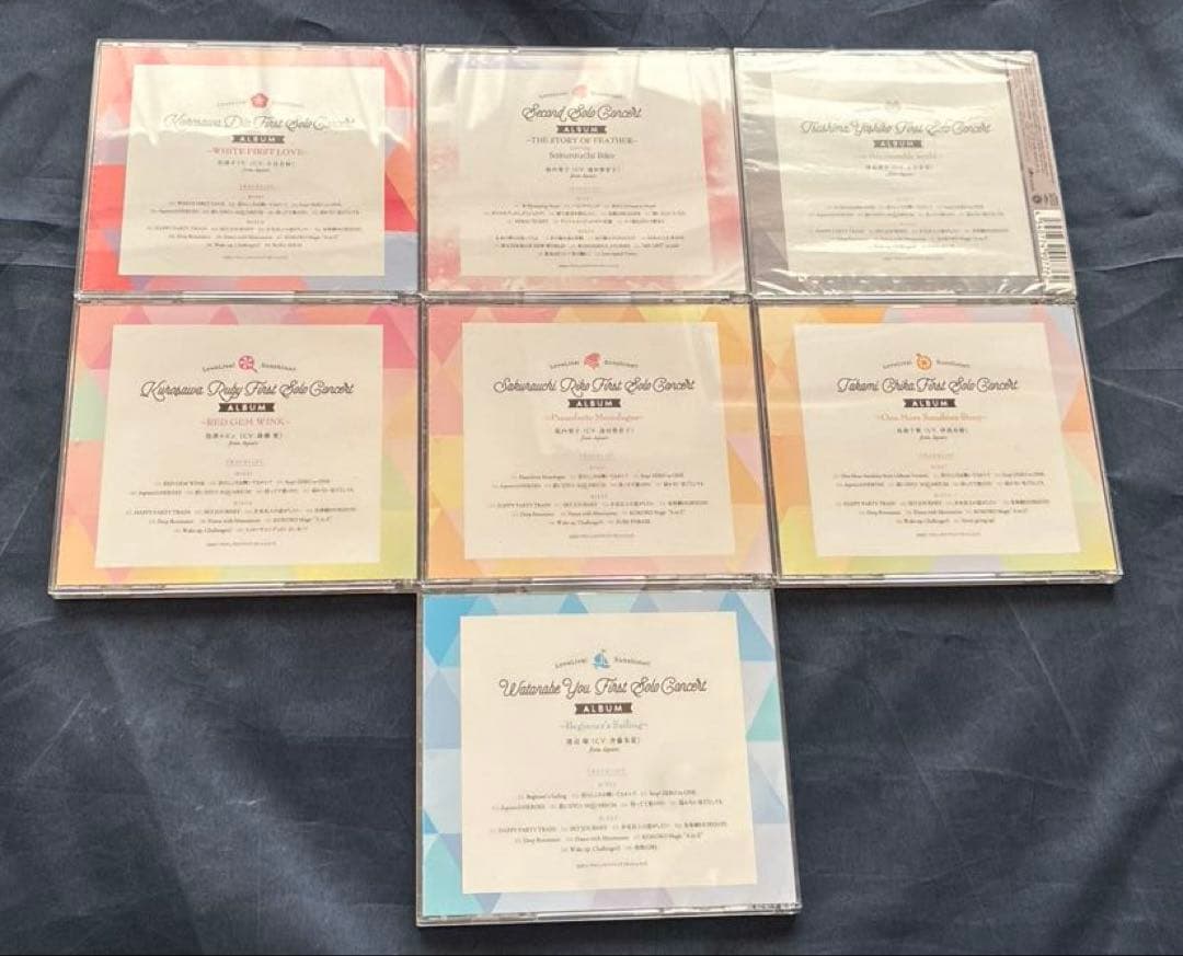 ラブライブ!サンシャイン ソロコンサート CD 7枚 まとめ