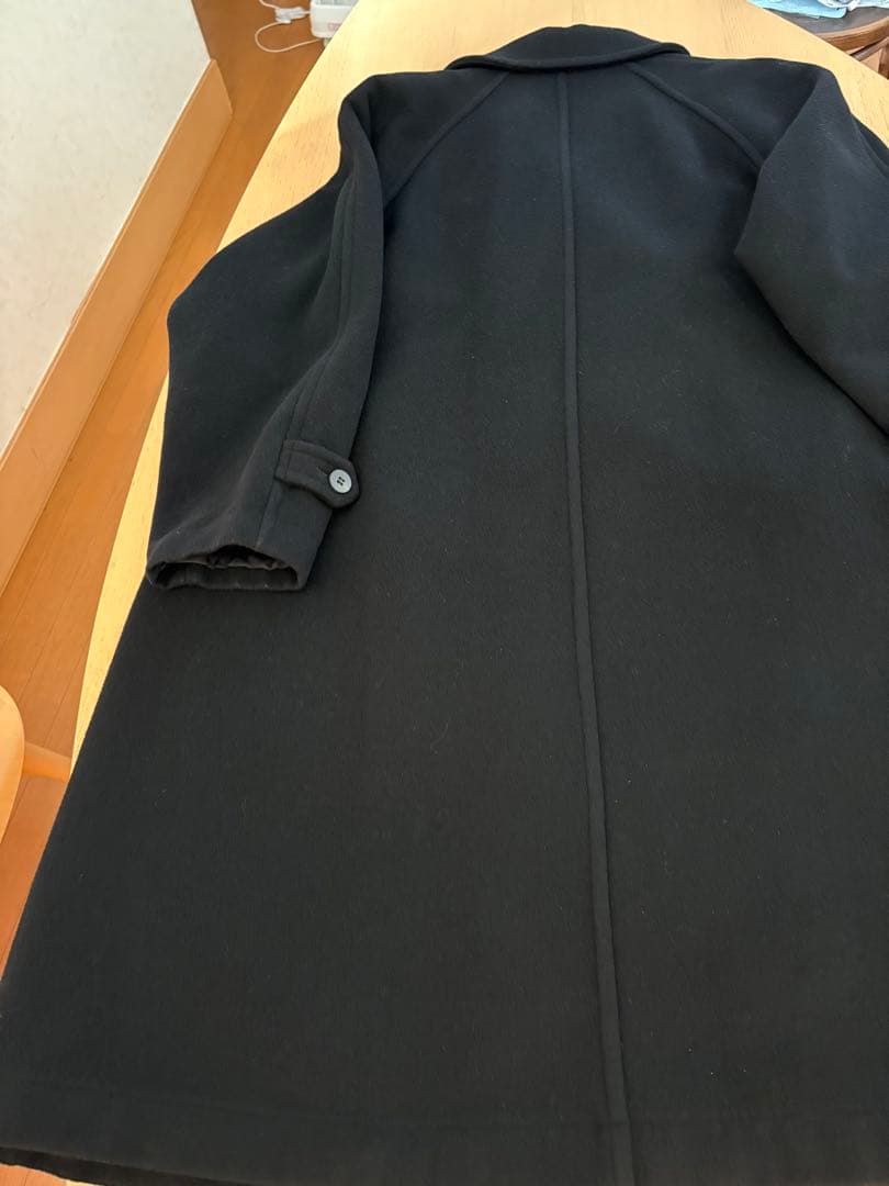 K*u様 COMME des GARÇONS ブラック メルトンコート