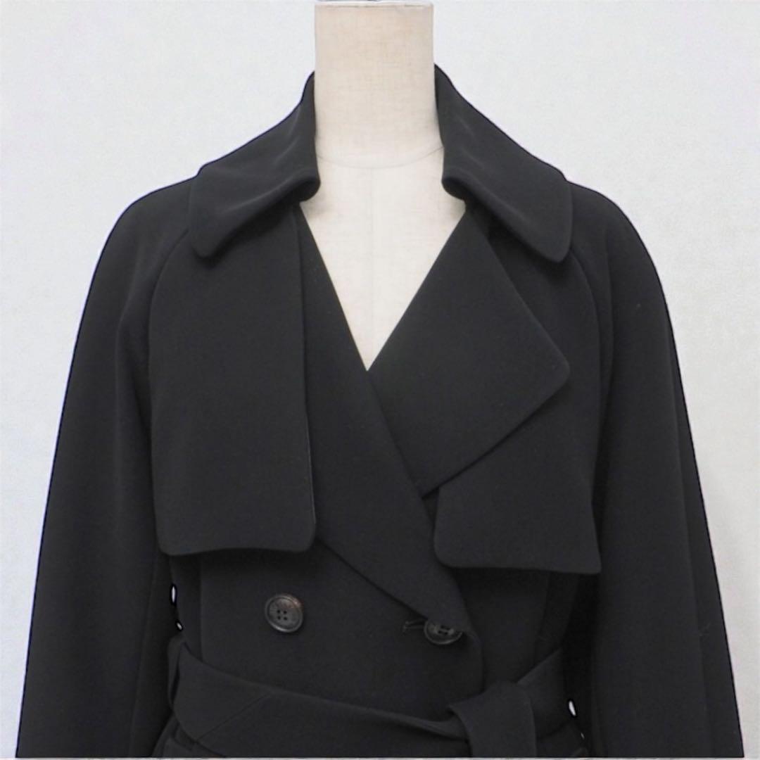 『美品』MACKINTOSH LONDON ロングコート トレンチコート　40黒