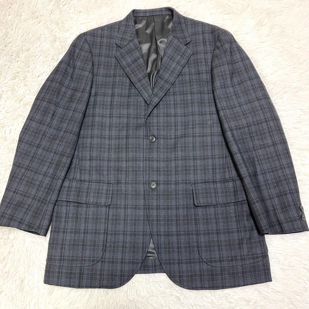 【タータンチェック✨LLサイズ】ヴァンヂャケット テーラードジャケット 紳士服