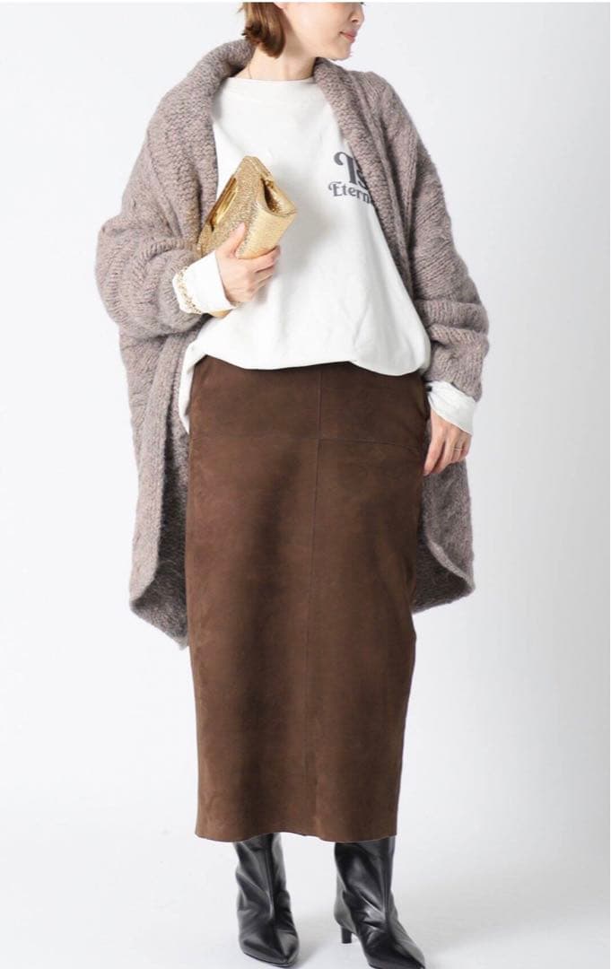 【LAUREN MANOOGIAN】HANDKNIT CABLE カーディガン
