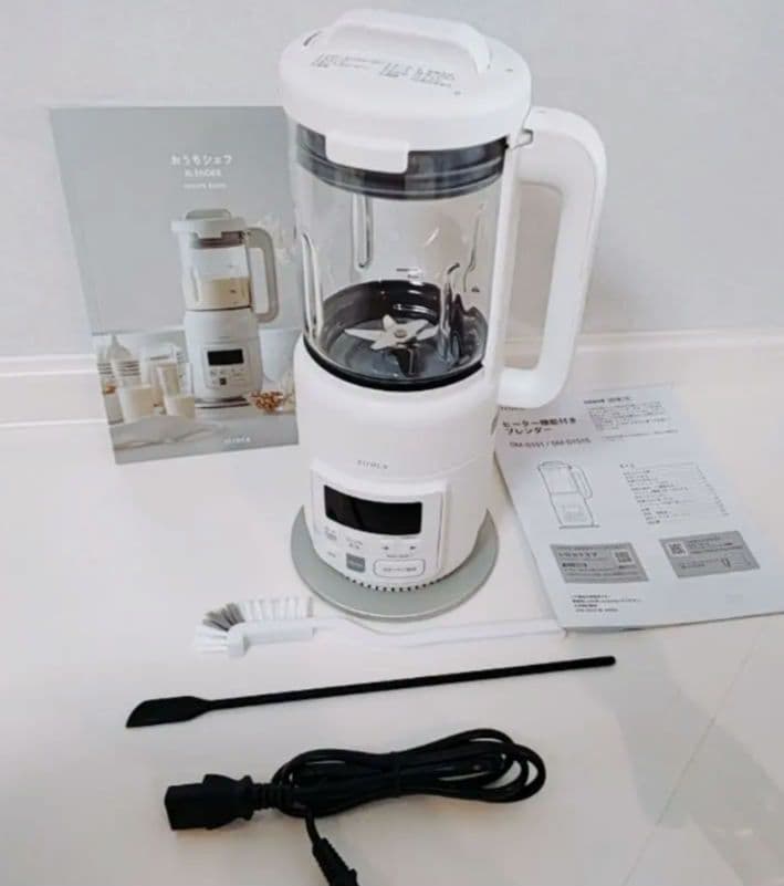 【美品】シロカ おうちシェフブレンダー ヒーター付き　甘酒 スープ 豆乳メーカー