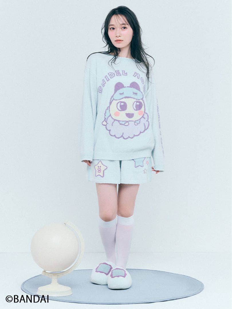 SNIDEL  ニットプルオーバー＆ニットショートパンツ まめっち