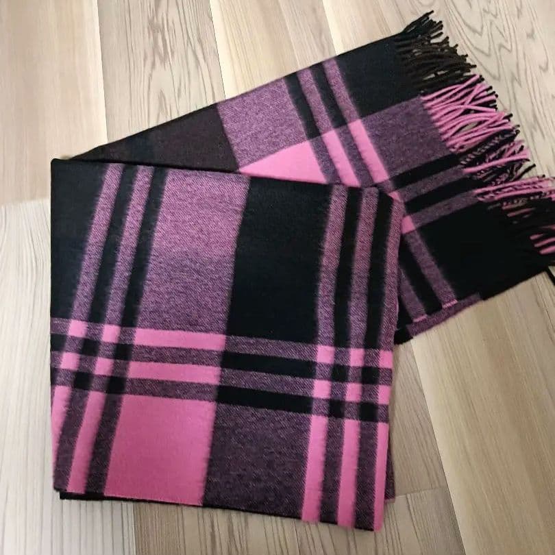 美品■　ジョシュアエリス　 カシミア100％　大判ストール　ユナイテッドアローズ