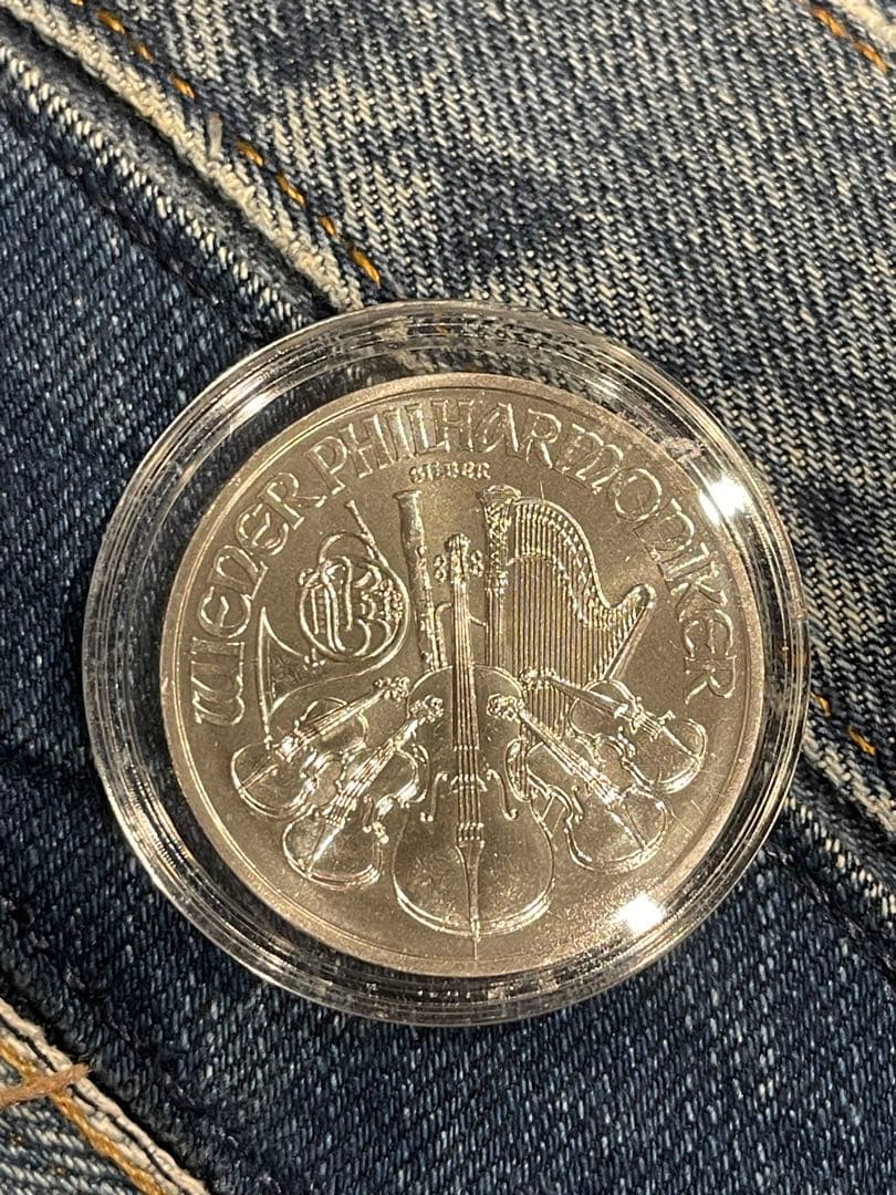 オーストリア　2021年　ウィーン　銀貨　1．5ユーロ　1オンス
