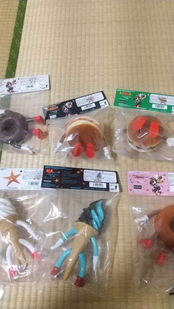 KAIEDA FLAVORS ６点セット ソフビ フレーバーズ フィギュア