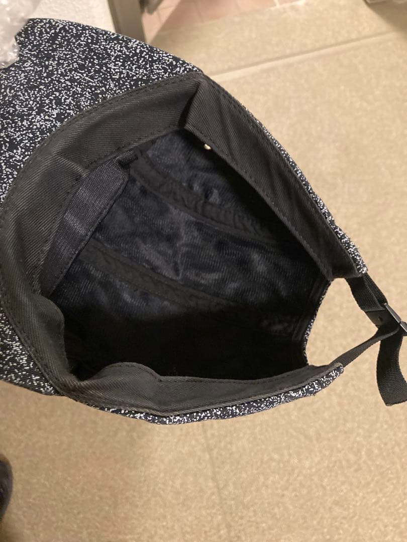 Supreme スプレー模様キャンプキャップブラック