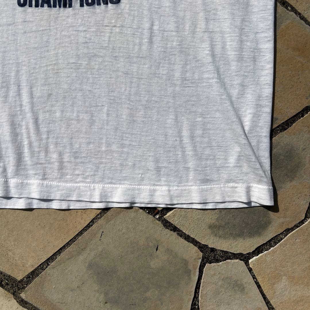 希少 80s USA製SCREEN STARS リンガ一Tシャツ エンゼルス