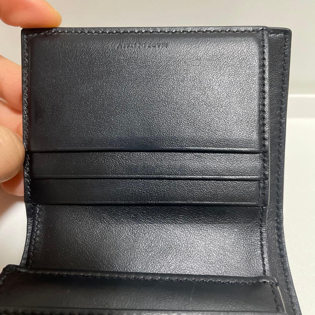 CELINE セリーヌ スモールトリフォールド ミニ財布 ブラック　黒